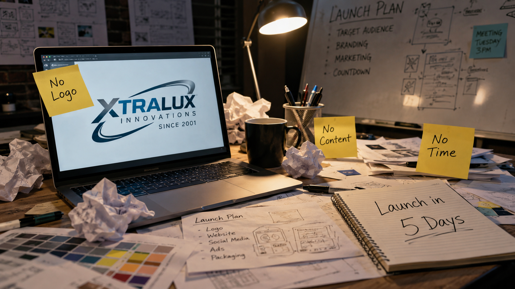 How We Helped a Client Redesign Their Brand Under Extreme Time Constraints